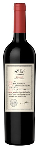 1884 reservado malbec 750 ml single bottle chestermere liquor delivery