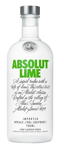 absolut lime 750 ml single bottle chestermere liquor delivery