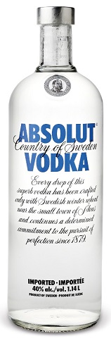 absolut vodka 1.14 l single bottle chestermere liquor delivery