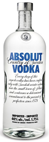 absolut vodka 1.75 l single bottle chestermere liquor delivery