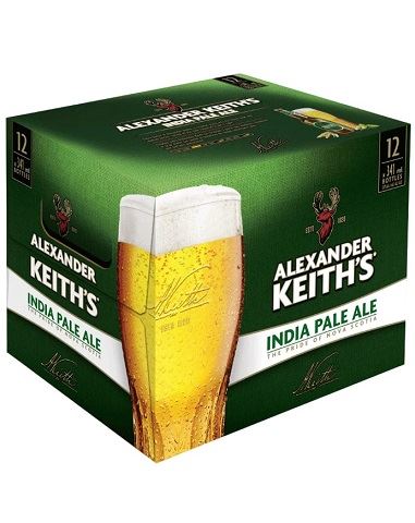 alexander keith's ipa 341 ml - 12 bottles chestermere liquor delivery