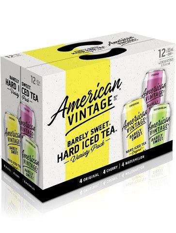 american vintage barely sweet mixer pack 355 ml - 12 cans chestermere liquor delivery