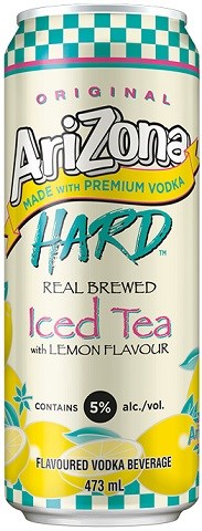 arizona hard lemon iced tea 473 ml single can chestermere liquor delivery
