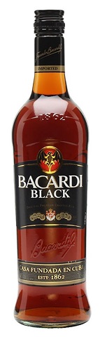 bacardi black 750 ml single bottle chestermere liquor delivery