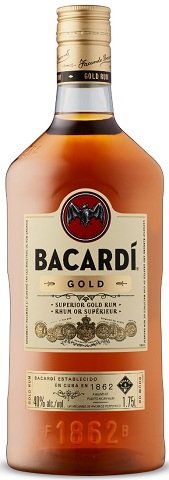 bacardi gold 1.75 l single bottle chestermere liquor delivery