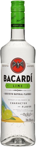 bacardi lime 750 ml single bottle chestermere liquor delivery