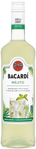 bacardi rts mojito 750 ml single bottle chestermere liquor delivery