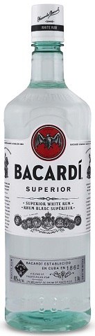 bacardi superior white rum 1.14 l single bottle chestermere liquor delivery