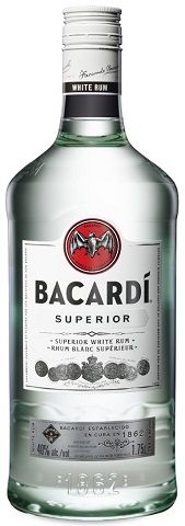 bacardi superior white rum 1.75 l single bottle chestermere liquor delivery