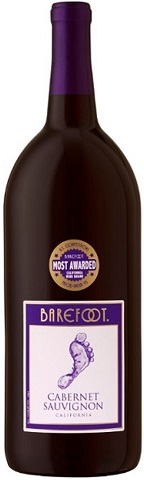 barefoot cabernet sauvignon 1.5 l single bottle chestermere liquor delivery