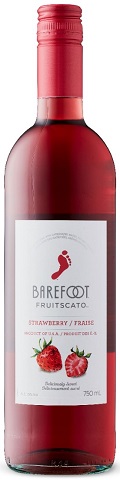 barefoot fruitscato strawberry moscato 750 ml single bottle chestermere liquor delivery
