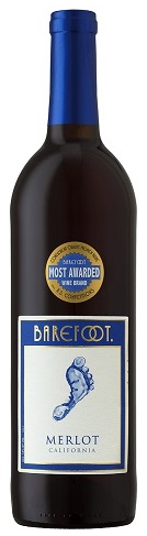 barefoot merlot 750 ml single bottle chestermere liquor delivery