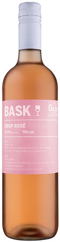 bask crisp rose 750 ml single bottle chestermere liquor delivery