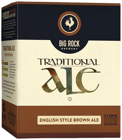 big rock traditional ale 330 ml - 6 bottles chestermere liquor delivery