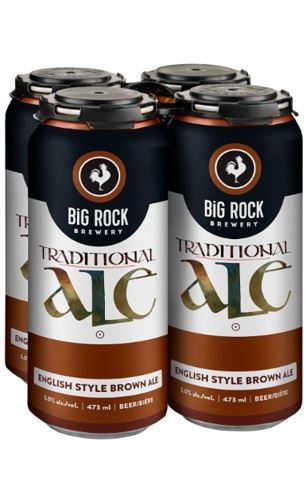 big rock traditional ale 473 ml - 4 cans chestermere liquor delivery