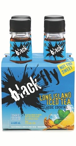 black fly long island iced tea 400 ml - 4 bottles chestermere liquor delivery