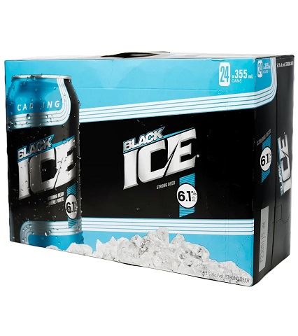 black ice 355 ml - 24 cans chestermere liquor delivery