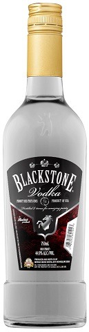 blackstone vodka 750 ml single bottle chestermere liquor delivery