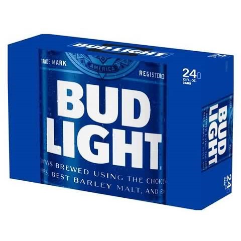 bud light 355 ml - 24 cans chestermere liquor delivery