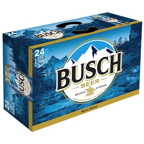 busch 355 ml - 24 cans chestermere liquor delivery
