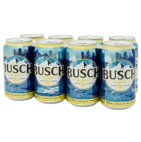 busch 355 ml - 8 cans chestermere liquor delivery