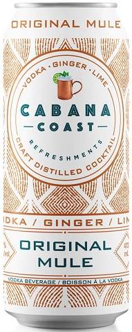 cabana coast moscow mule 473 ml single can chestermere liquor delivery