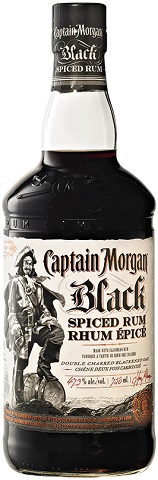 captain morgan black spiced rum 750 ml single bottle chestermere liquor delivery