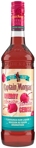 captain morgan cherry vanila rum 750 ml single bottle chestermere liquor delivery