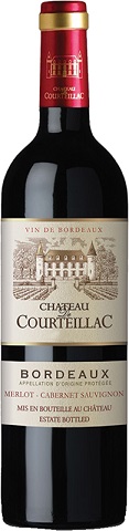 chateau de courteillac bordeaux 750 ml single bottle chestermere liquor delivery