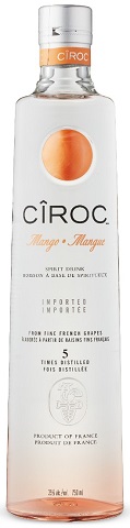ciroc mango 750 ml single bottle chestermere liquor delivery
