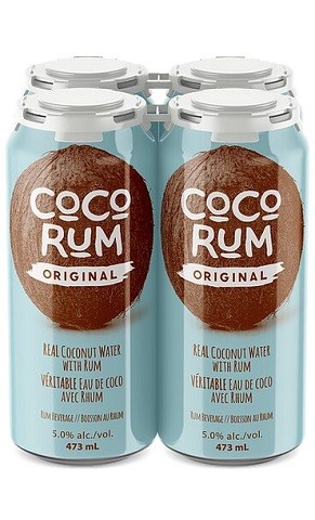 coco rum original 473 ml - 4 cans chestermere liquor delivery