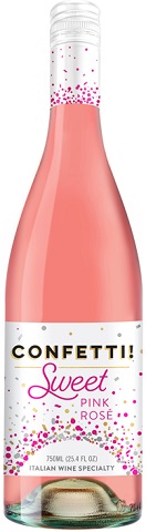confetti sweet pink rose 750 ml single bottle chestermere liquor delivery