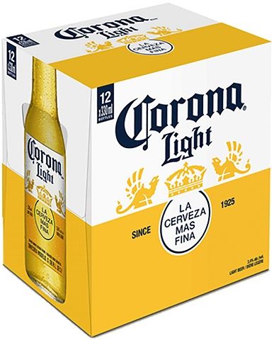 corona light 330 ml - 12 bottles chestermere liquor delivery