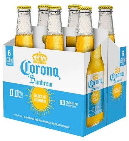 corona sunbrew 0.0% 330 ml - 6 bottles chestermere liquor delivery