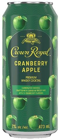 crown royal cranberry apple 473 ml single can chestermere liquor delivery