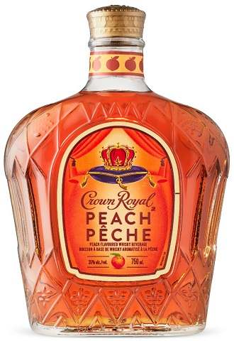 crown royal peach 750 ml single bottle chestermere liquor delivery