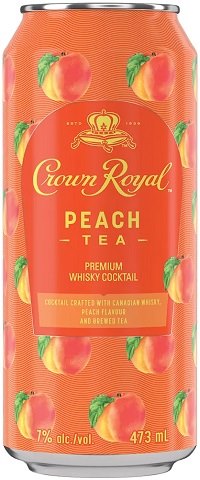 crown royal peach tea 473 ml single can chestermere liquor delivery
