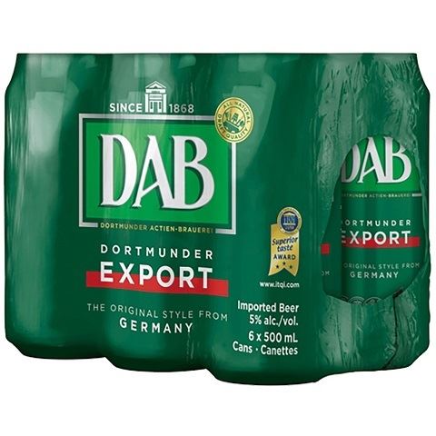 dab original lager 500 ml - 6 cans chestermere liquor delivery