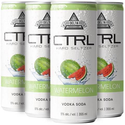 delta ctrl watermelon 355 ml - 6 cans chestermere liquor delivery