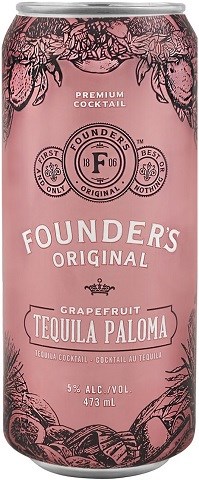 founder's original tequila paloma 473 ml single can chestermere liquor delivery