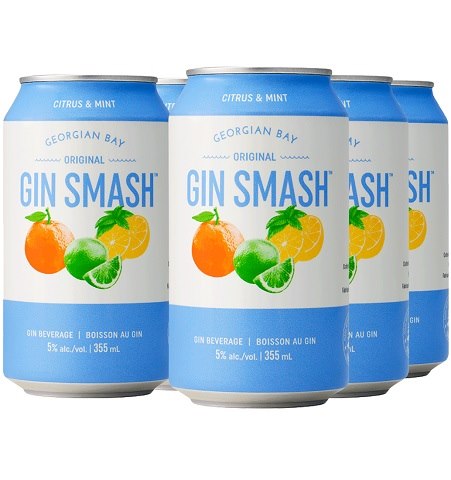 georgian bay gin smash 355 ml - 6 cans chestermere liquor delivery