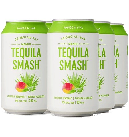 georgian bay mango tequila smash 355 ml - 6 cans chestermere liquor delivery
