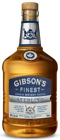 gibson's finest sterling 750 ml single bottle chestermere liquor delivery