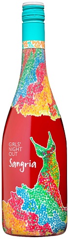 girls' night out sangria 750 ml single bottle chestermere liquor delivery