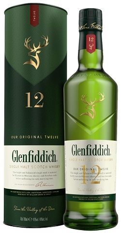 glenfiddich 12 year old single malt 750 ml single bottle chestermere liquor delivery
