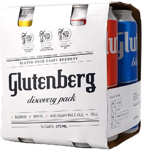 glutenberg discovery pack 473 ml - 4 cans chestermere liquor delivery