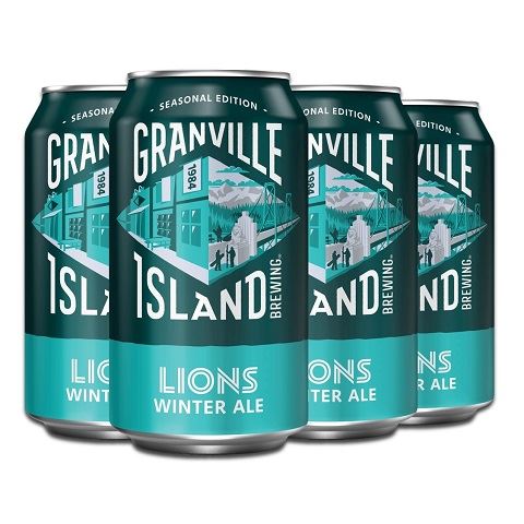 granville island lions winter ale 355 ml - 6 cans chestermere liquor delivery