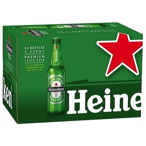 heineken 330 ml - 24 bottles chestermere liquor delivery