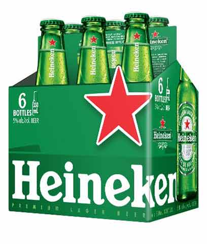 heineken 330 ml - 6 bottles chestermere liquor delivery