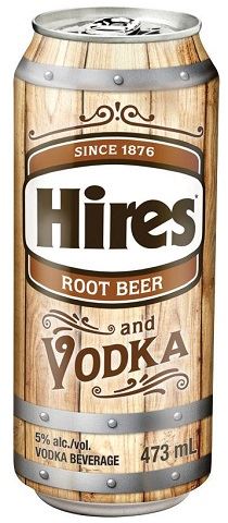 hires root beer & vodka 473 ml single can chestermere liquor delivery